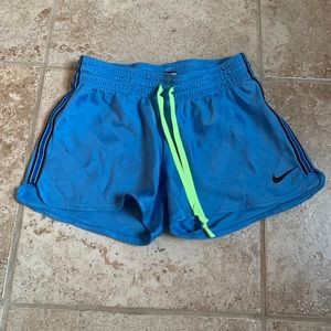 Nike Dri-fit blue athletic shorts